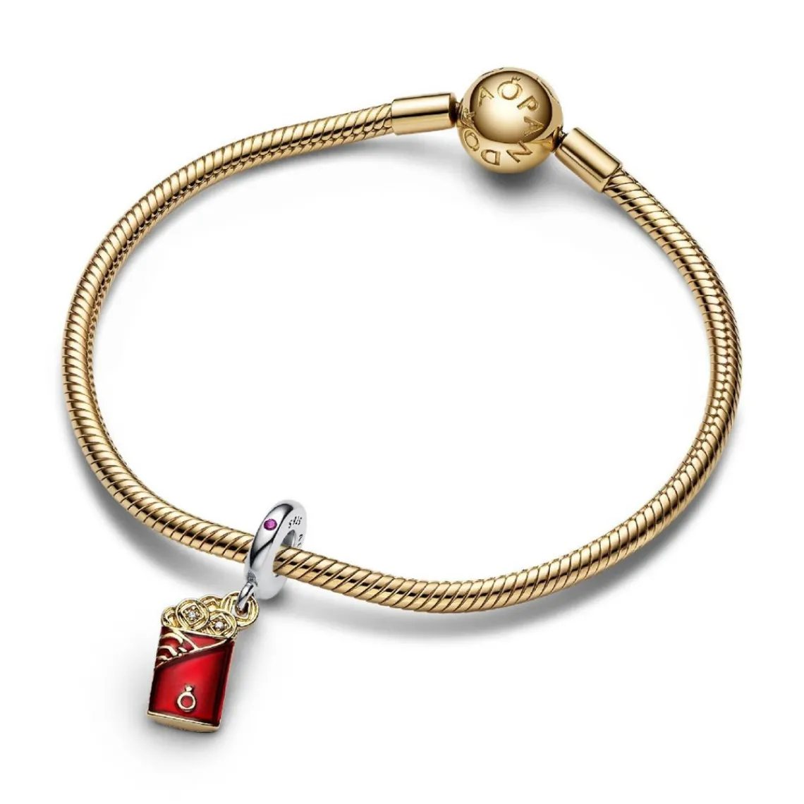 Pandora Charm Pendant - Bimatière Enveloppe Rouge | Femme Charms