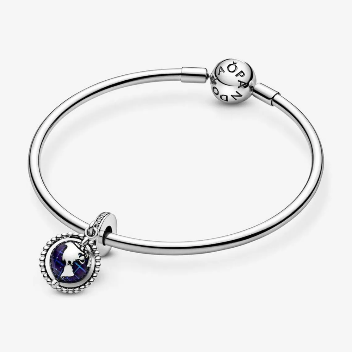 Pandora Charm Pendant Moments Globe Pivotant | Femme Charms