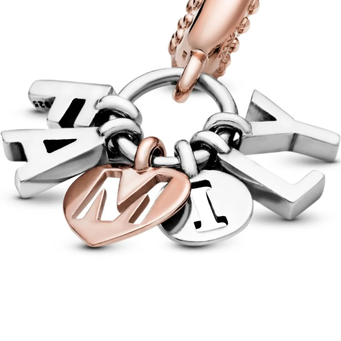 Pandora Charm Pendant Moments Lettres Family (Famille) | Femme Charms