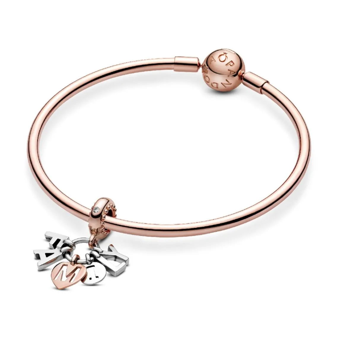 Pandora Charm Pendant Moments Lettres Family (Famille) | Femme Charms