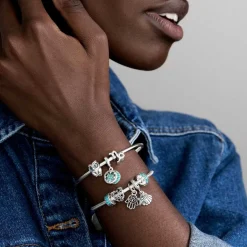 Pandora Charm Pendant Moments Trèfle à Quatre Feuilles Chanceuse | Femme Charms