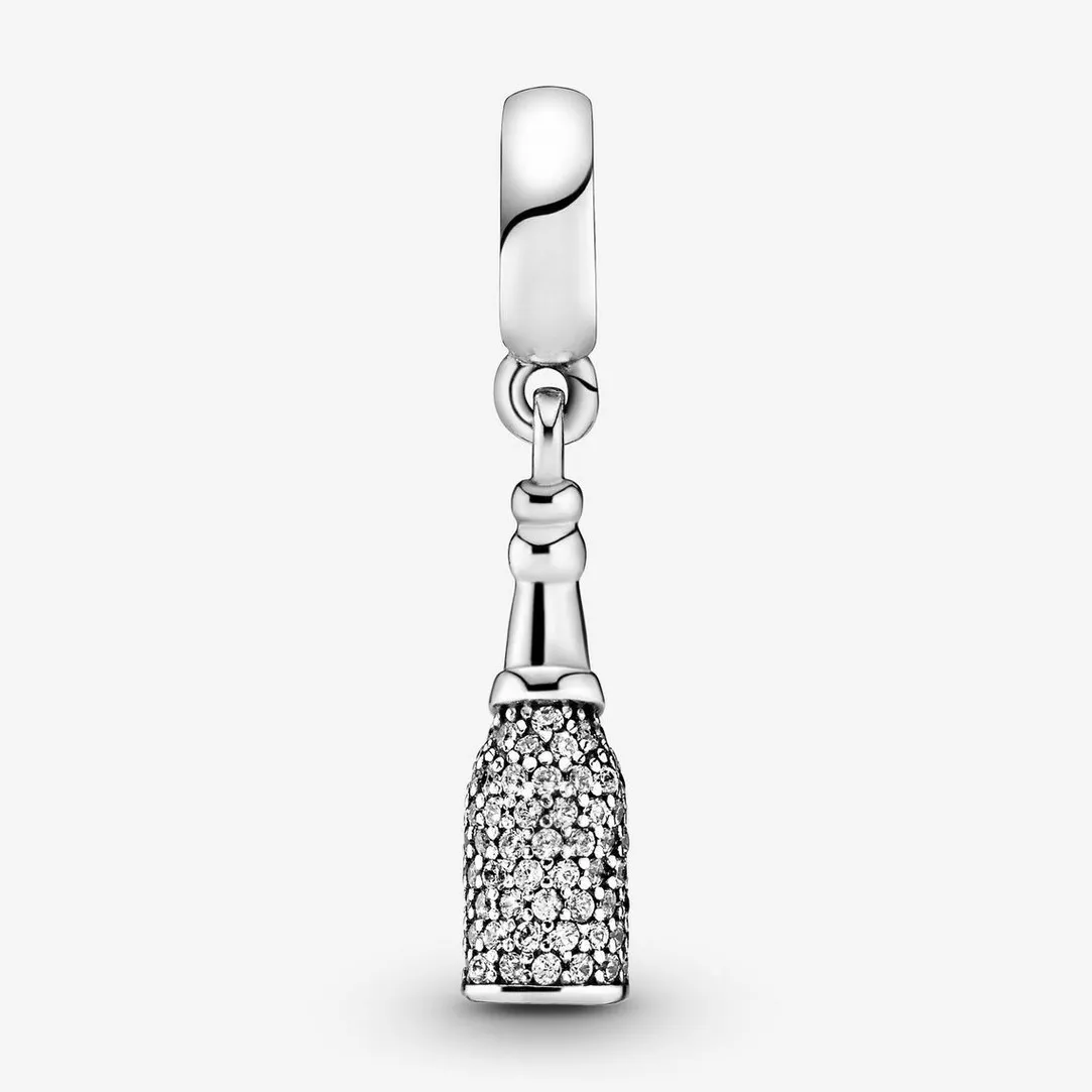 Pandora Charm Pendant Moments Bouteille de Vin Scintillante | Femme Charms