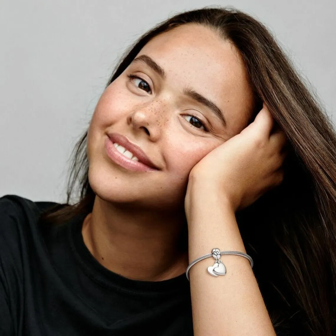 Pandora Charm Pendant Moments Cœur Séparable Mère & Fils | Femme Charms