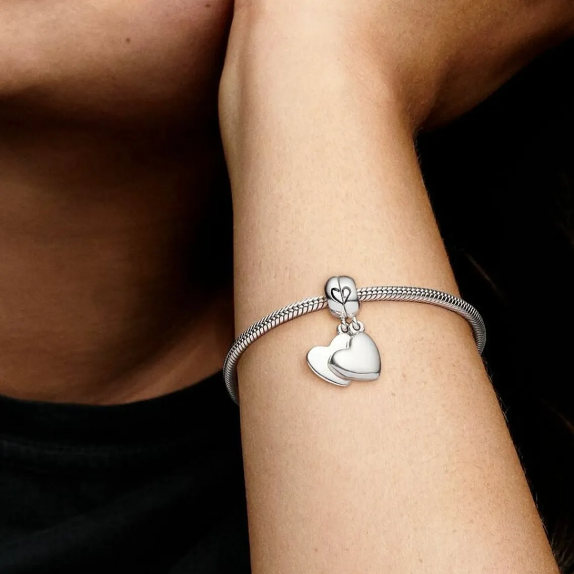 Pandora Charm Pendant Moments Cœur Séparable Mère & Fils | Femme Charms
