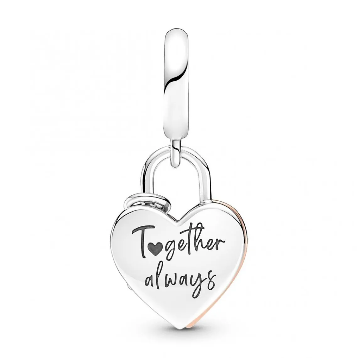 Pandora Charm pendant moments Coeur & mini cadenas | Femme Charms