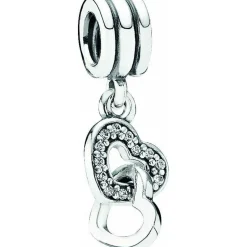 Pandora Charm Pendant Moments Cœurs Entrelacés | Femme Charms