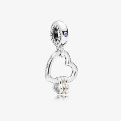 Pandora Charm Pendant Moments Cœur Rempli de Cœurs | Femme Charms
