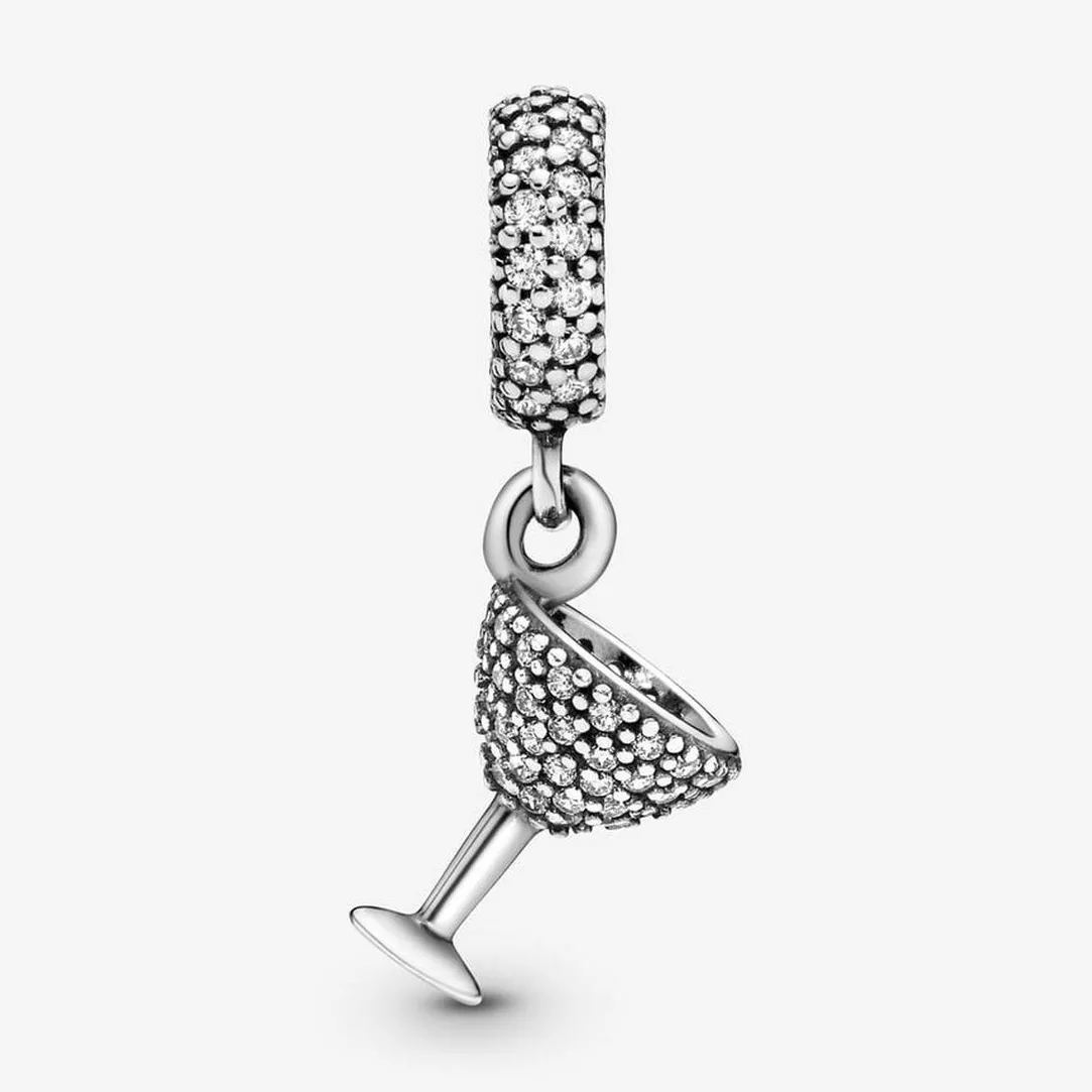 Pandora Charm Pendant Moments Verre à Cocktail Pavé | Femme Charms