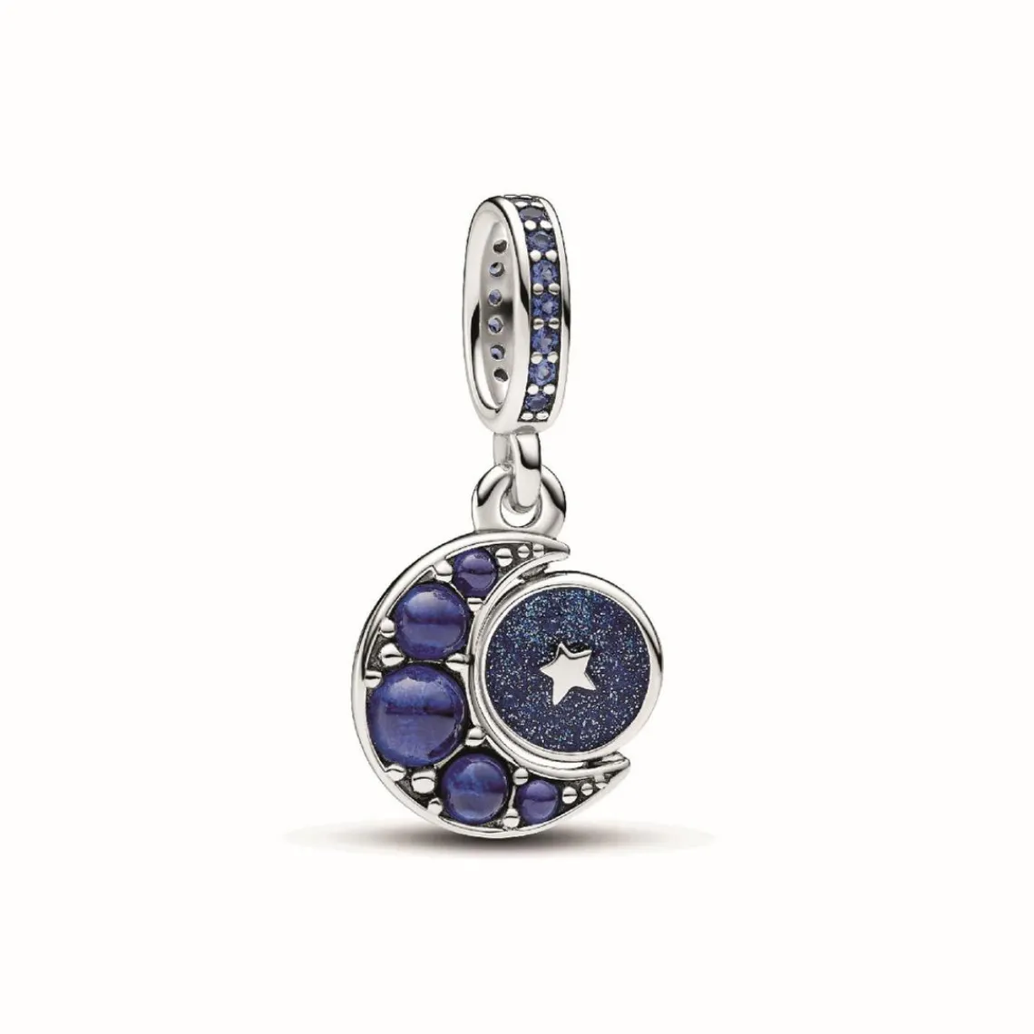 Pandora Charm Pendant Rotatif Lune Scintillante | Femme Charms