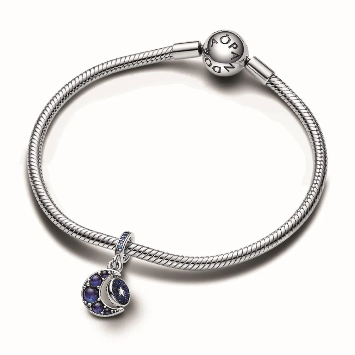 Pandora Charm Pendant Rotatif Lune Scintillante | Femme Charms