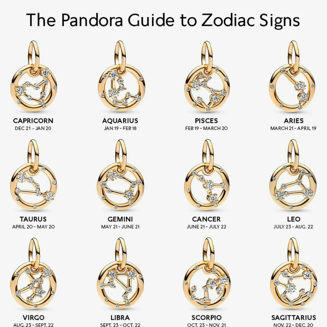 Pandora Charm Pendant Signe du Lion | Femme Charms