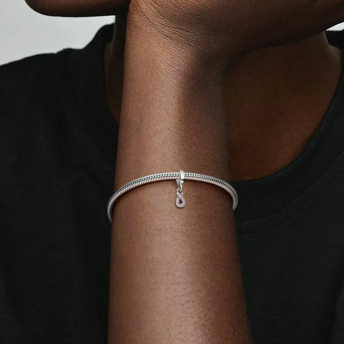 Pandora Charm Pendant Symbole de l'Infini Scintillant | Femme Charms