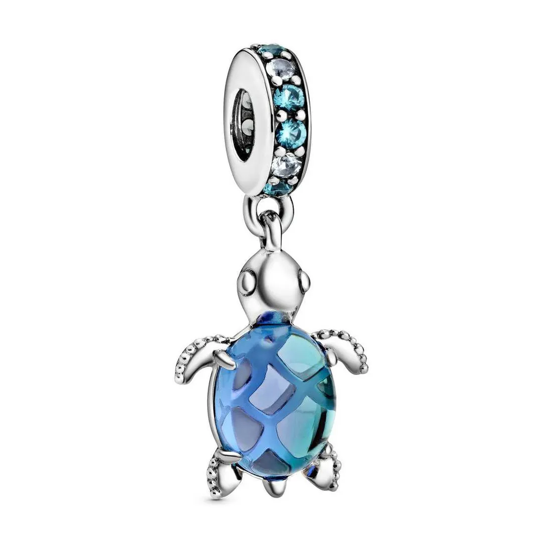 Pandora Charm Pendant Tortue de Mer en Verre de Murano Passions | Femme Charms