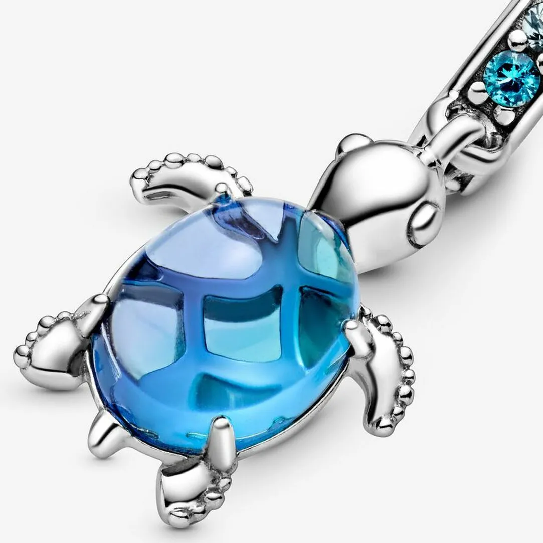 Pandora Charm Pendant Tortue de Mer en Verre de Murano Passions | Femme Charms
