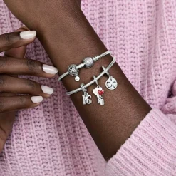 Pandora Charm Pendant Trèfle à Quatre Feuilles Moments | Femme Charms