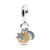Pandora Charm Pendant Triple Céleste Bimatière | Femme Charms