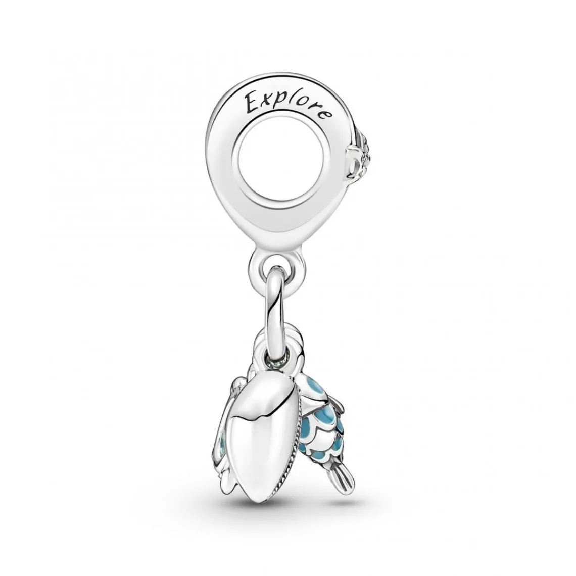 Pandora Charm Pendant Triple Poisson, Tortue de Mer et Conque - | Femme Charms