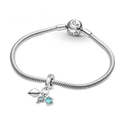 Pandora Charm Pendant Triple Poisson, Tortue de Mer et Conque - | Femme Charms
