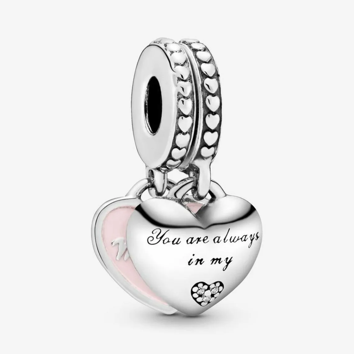 Pandora Charm pendentif Moments avec cœurs mère et fille | Femme Charms