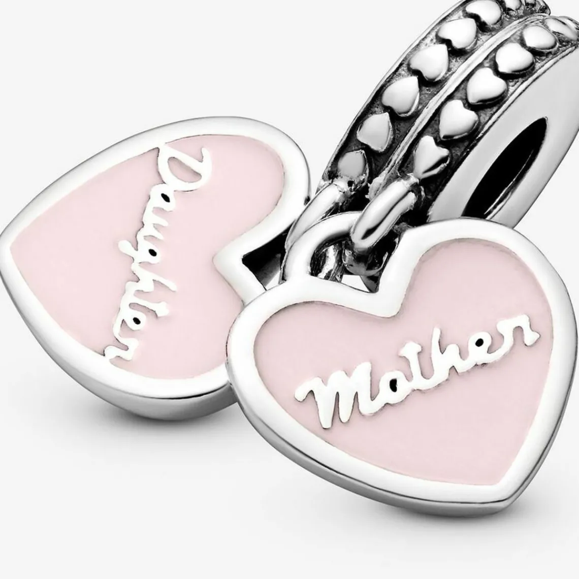Pandora Charm pendentif Moments avec cœurs mère et fille | Femme Charms