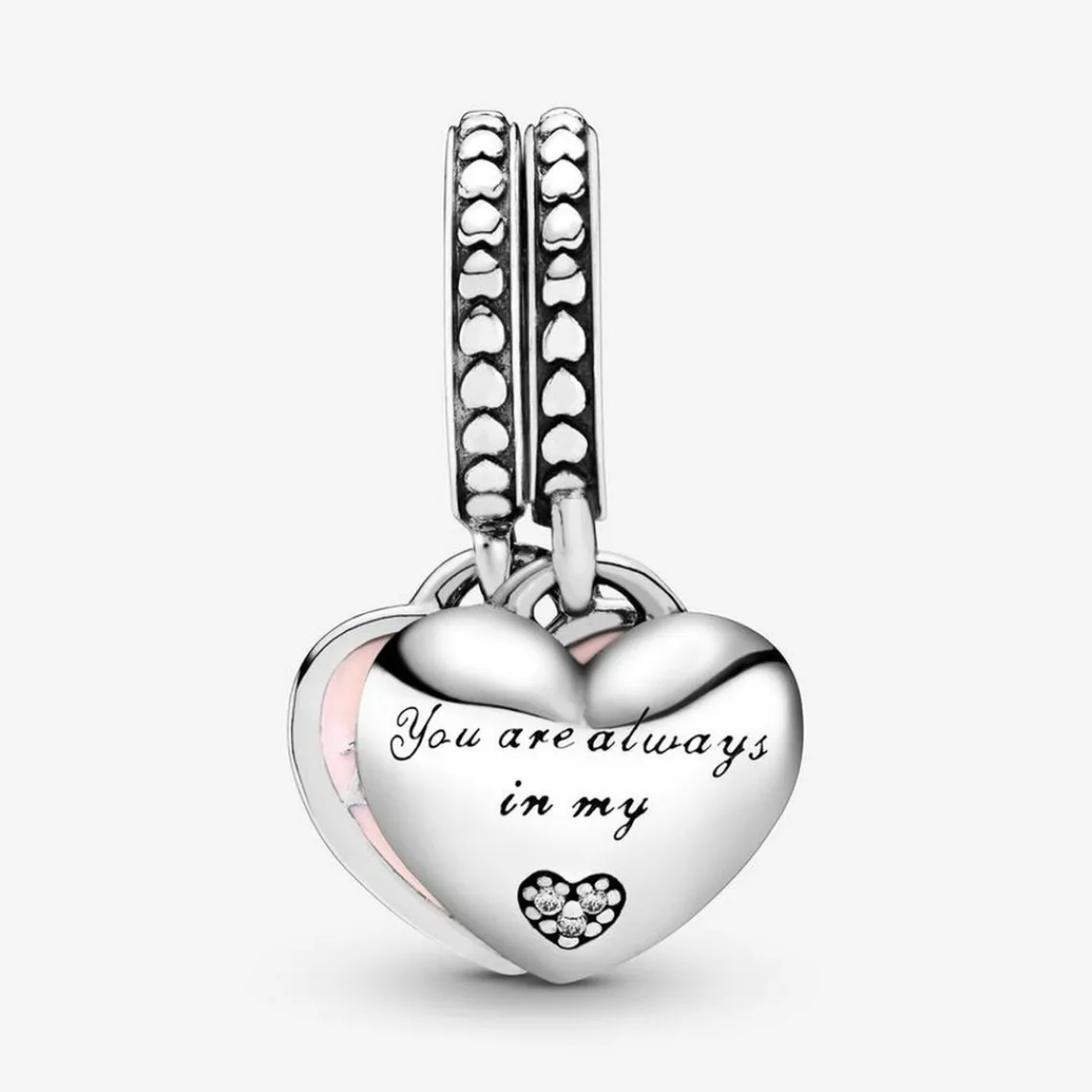 Pandora Charm pendentif Moments avec cœurs mère et fille | Femme Charms