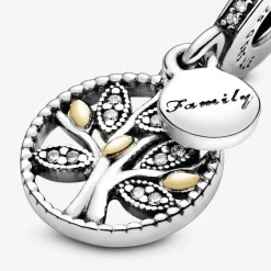 Pandora Charm pendentif Moments arbre de vie scintillant | Femme Charms