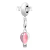 So Charm Bijoux Charm perle montgolfière par SC Crystal Paris® BEA0044+CH0452-argent | Femme Charms