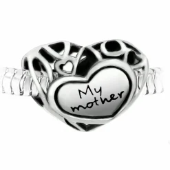 So Charm Bijoux Charm perle "My mother" acier par SC Crystal | Femme Charms