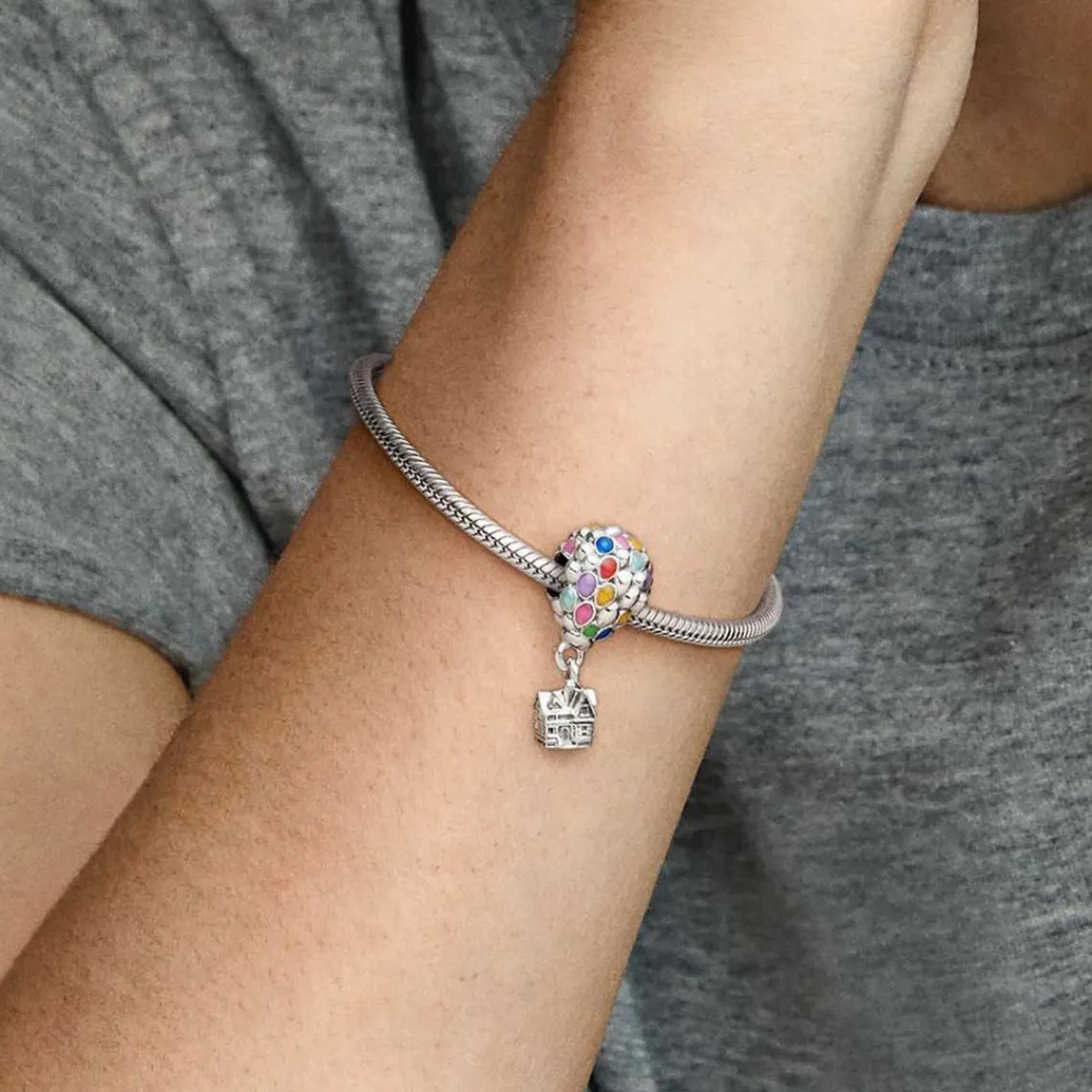 Pandora Charm Pixar Là-Haut Maison & Ballons Disney | Femme Charms