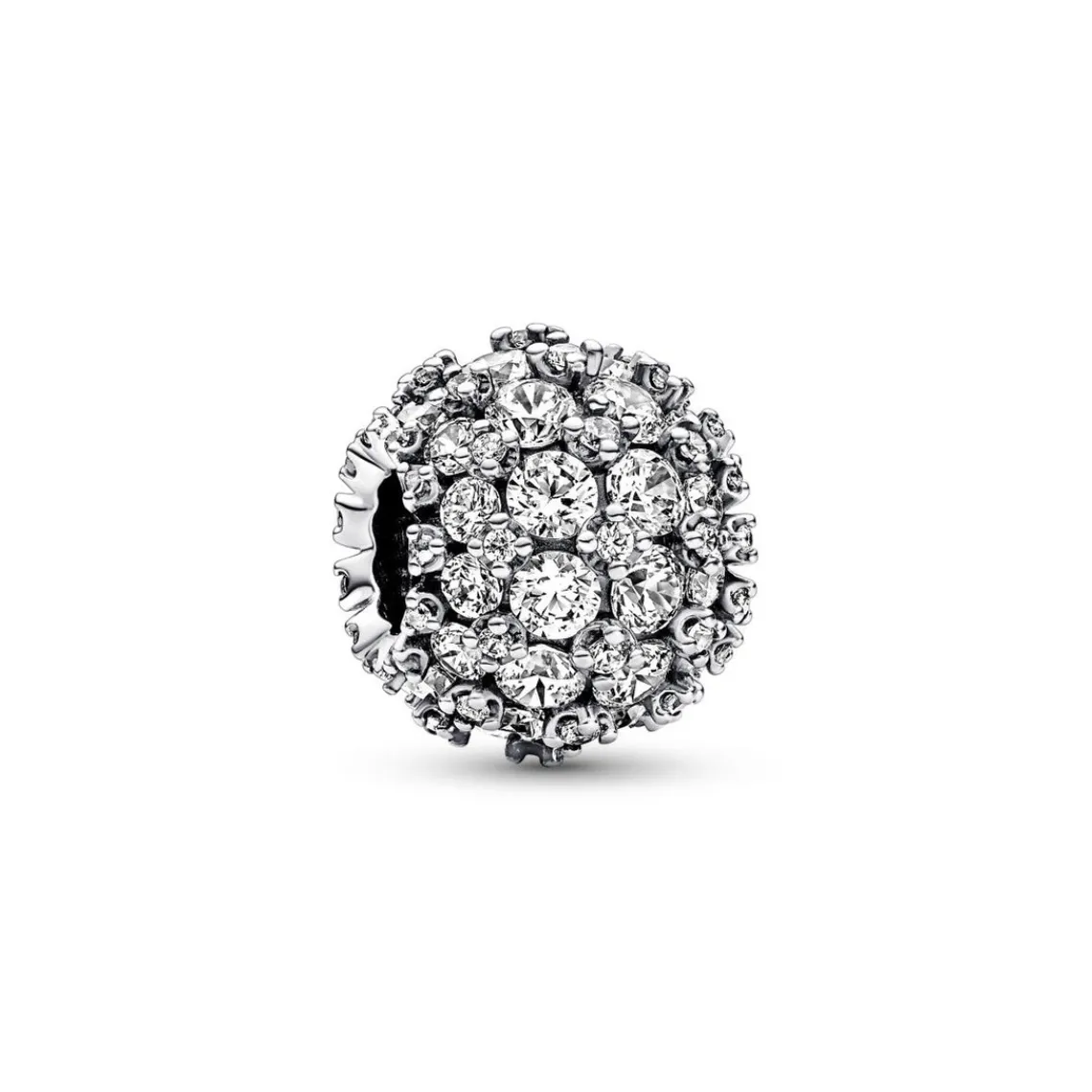 Pandora Charm Rond Timeless - Pavé Scintillant | Femme Charms
