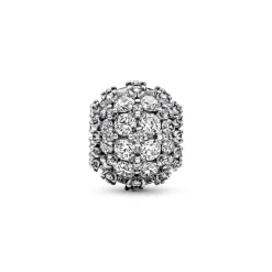 Pandora Charm Rond Timeless - Pavé Scintillant | Femme Charms