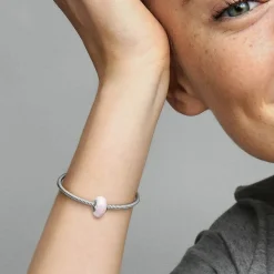 Pandora Charm Rose Opalescent | Femme Charms