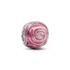 Pandora Charm Rose Épanouie Rose | Femme Charms