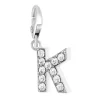 So Charm Bijoux Charms Et Perles So Charm - CH0024-ARGENT - Charm Lettre K | Femme Charms