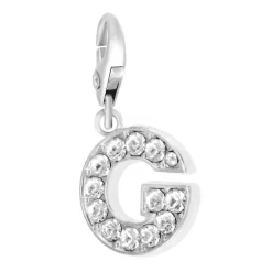 So Charm Bijoux Charms Et Perles So Charm - CH0020-ARGENT - Charm Lettre G | Femme Charms
