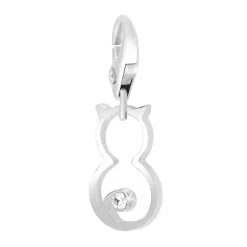 So Charm Bijoux Charms Et Perles So Charm - CH0437-ARGENT - Charm Chat Argenté | Femme Charms