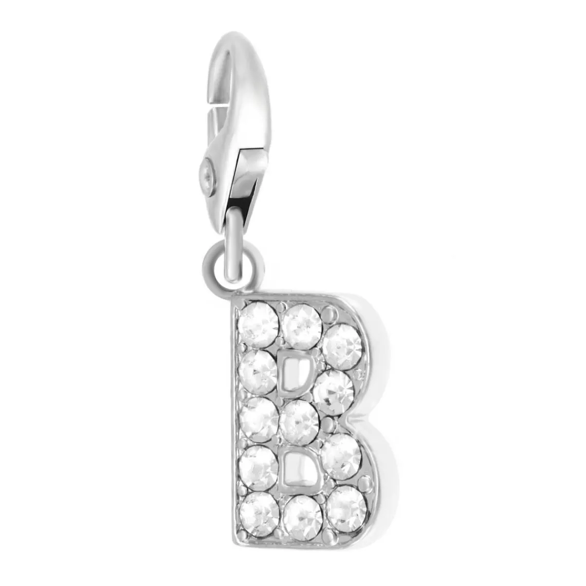 So Charm Bijoux Charms Et Perles So Charm - CH0015-ARGENT - Charm Lettre B | Femme Charms