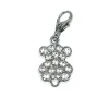 So Charm Bijoux Charms Et Perles So Charm - CH1019-ARGENT-BLANC - Charm Nounours Blanc | Femme Charms