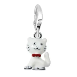 So Charm Bijoux Charms Et Perles So Charm - CH1271-ARGENT - Charm Chat | Femme Charms