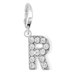 So Charm Bijoux Charms Et Perles So Charm - CH0031-ARGENT - Charm Lettre R | Femme Charms