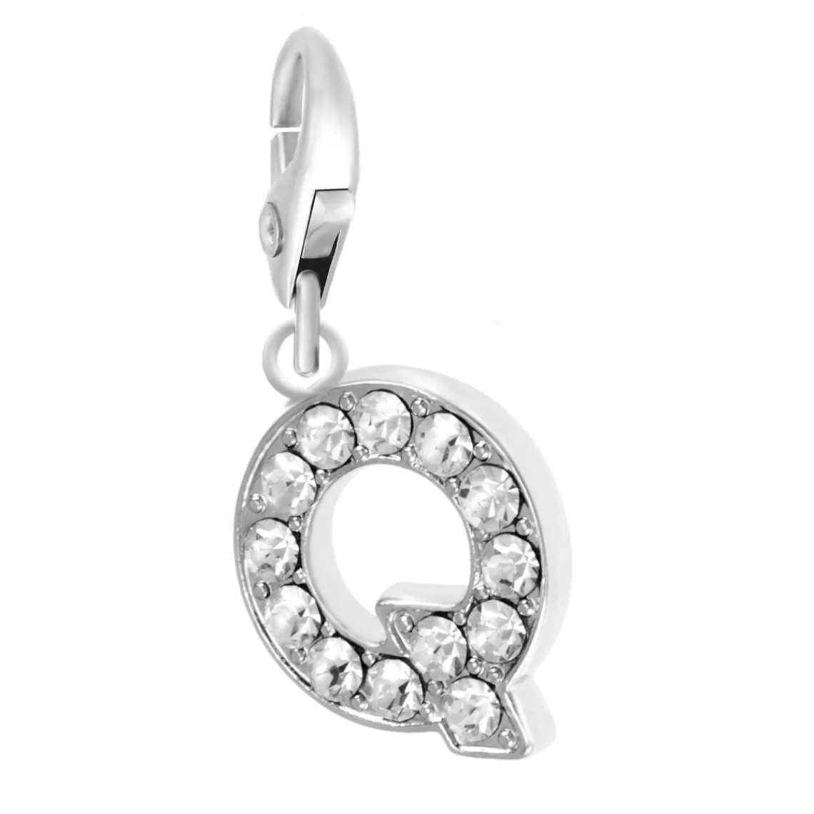 So Charm Bijoux Charms Et Perles So Charm - CH0030-ARGENT - Charm Lettre Q | Femme Charms