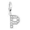 So Charm Bijoux Charms Et Perles So Charm - CH0029-ARGENT - Charm Lettre P | Femme Charms