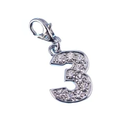 So Charm Bijoux Charms Et Perles So Charm - CH0006 - Charm Chiffre 3 | Femme Charms