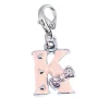So Charm Bijoux Charms Et Perles So Charm - CH0074 - Charm Lettre K | Femme Charms