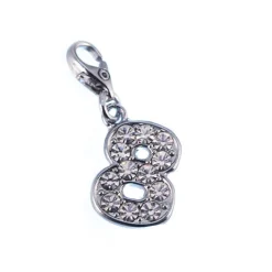 So Charm Bijoux Charms Et Perles So Charm - CH0011 - Charm Chiffre 8 | Femme Charms