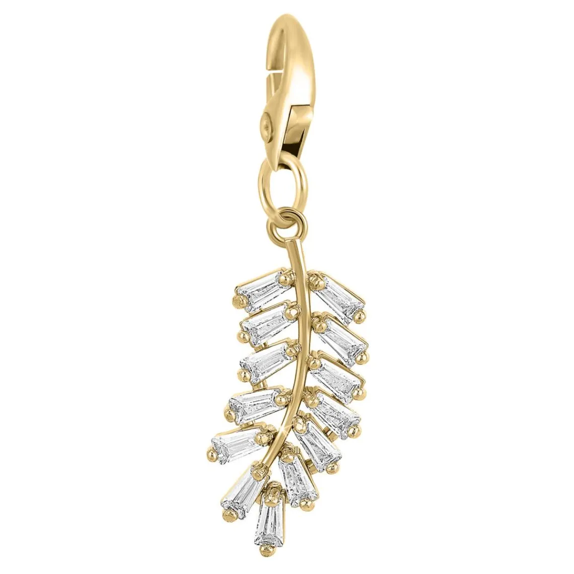 So Charm Bijoux Charms Et Perles So Charm - CH1292-DORE - Charm Plume | Femme Charms