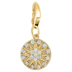 So Charm Bijoux Charms Et Perles So Charm - CH1286-DORE - Charm Soleil | Femme Charms