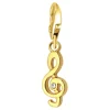 So Charm Bijoux Charms Et Perles So Charm - CH0148-DORE - Charm Clé De Sol | Femme Charms
