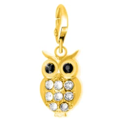 So Charm Bijoux Charms Et Perles So Charm - CH0301-DORE - Charm Hibou Doré | Femme Charms