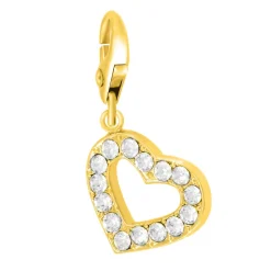 So Charm Bijoux Charms Et Perles So Charm - CH0041-DORE - Charm Coeur Doré | Femme Charms